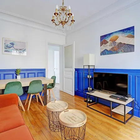 Elegant 1br 4p - 15 Montparnasse Apartman
