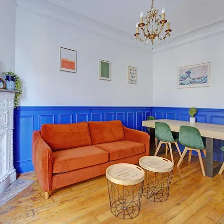 Elegant 1br 4p - 15 Montparnasse Apartman Párizs