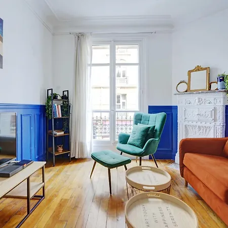 Elegant 1br 4p - 15 Montparnasse Apartman Párizs